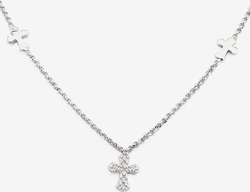 Amen Necklace in Silver: front