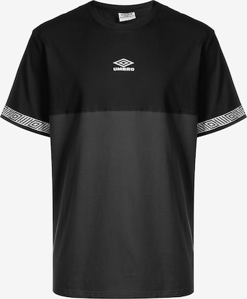 T-Shirt fonctionnel 'Club' UMBRO en noir : devant