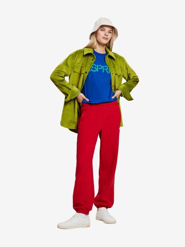 Effilé Pantalon ESPRIT en rouge