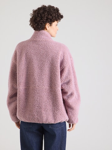 AMERICAN VINTAGE Fleece jas 'HOKTOWN' in Roze