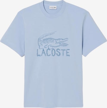 T-Shirt LACOSTE en bleu : devant