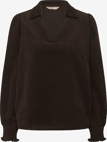 CULTURE Blouse 'Rhaena' in Bruin: voorkant