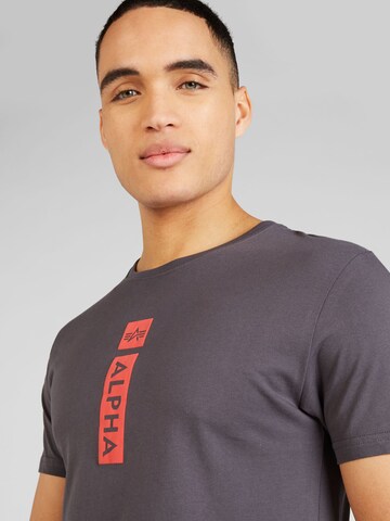 pilka ALPHA INDUSTRIES Marškinėliai