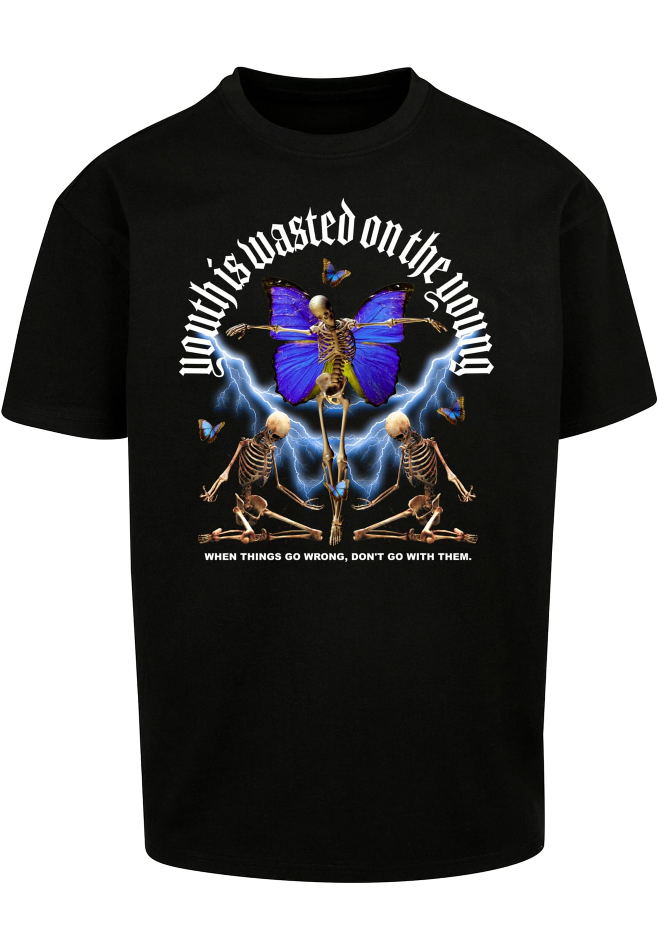 Lost Youth Paita 'CLASSIC V.1' värissä musta: etupuoli