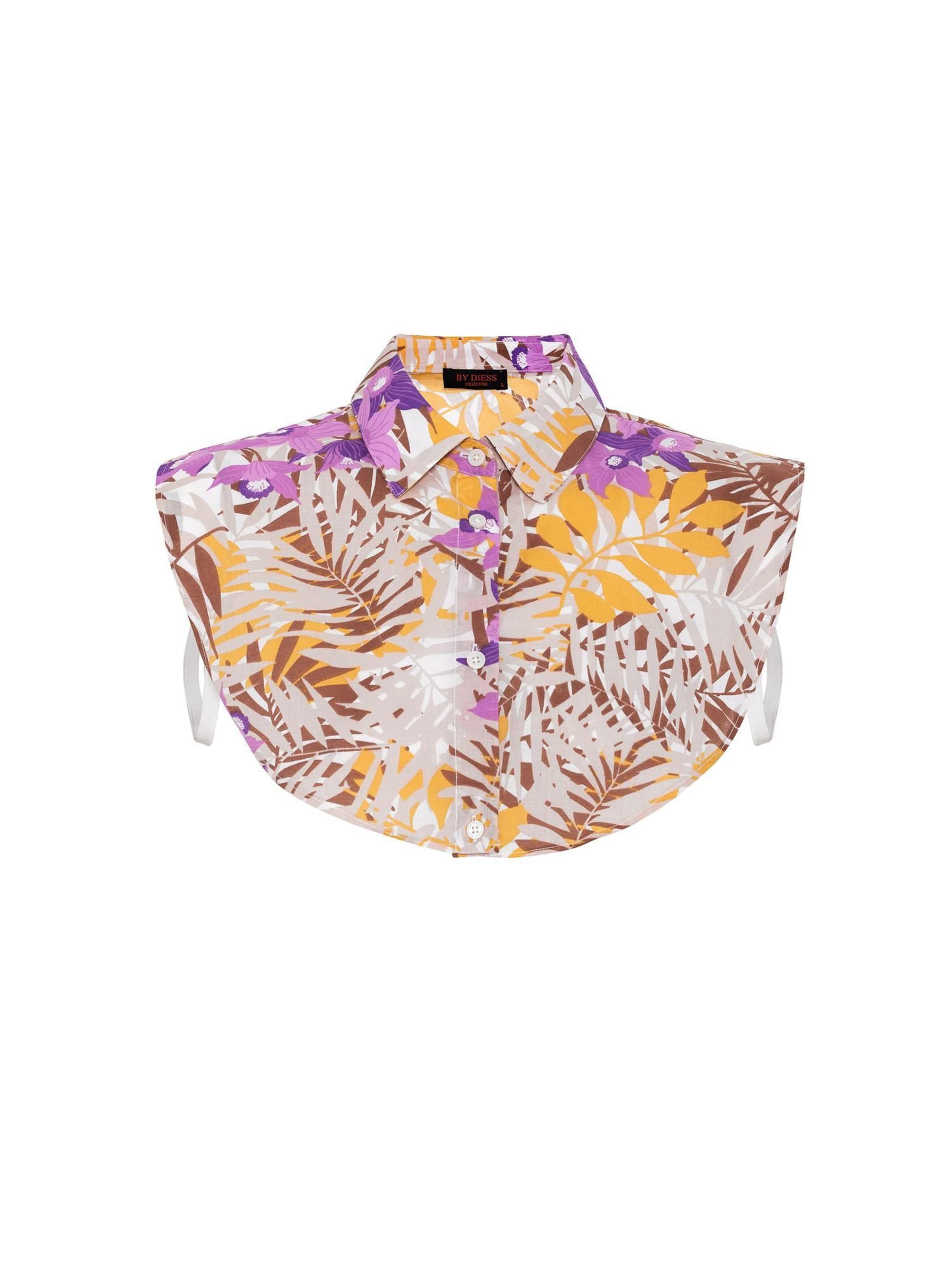 By Diess Collection Collar 'Crystal' in Purple: front