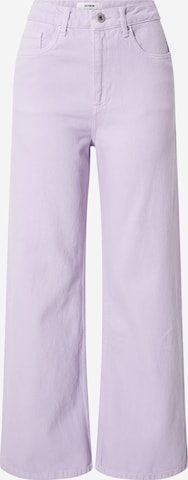 Cotton On Wide leg Jeans in Purple: front