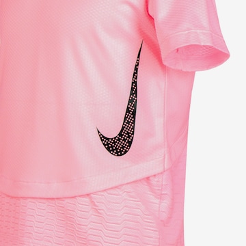 rožinė NIKE Sportiniai marškinėliai 'Instacool'