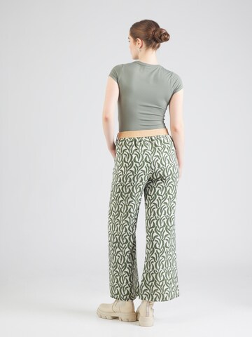 ZABAIONE Wide Leg Hose 'Mi44laa' in Grün