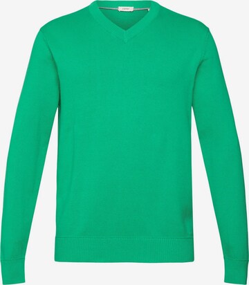 Pull-over ESPRIT en vert : devant