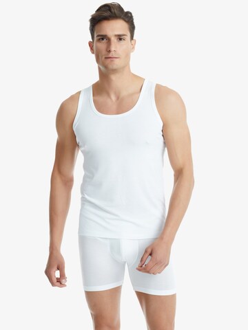Maillot de corps Blackspade en blanc : devant