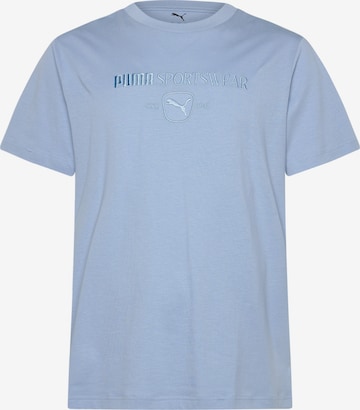 PUMA T-shirt 'CLASS' i blå: framsida