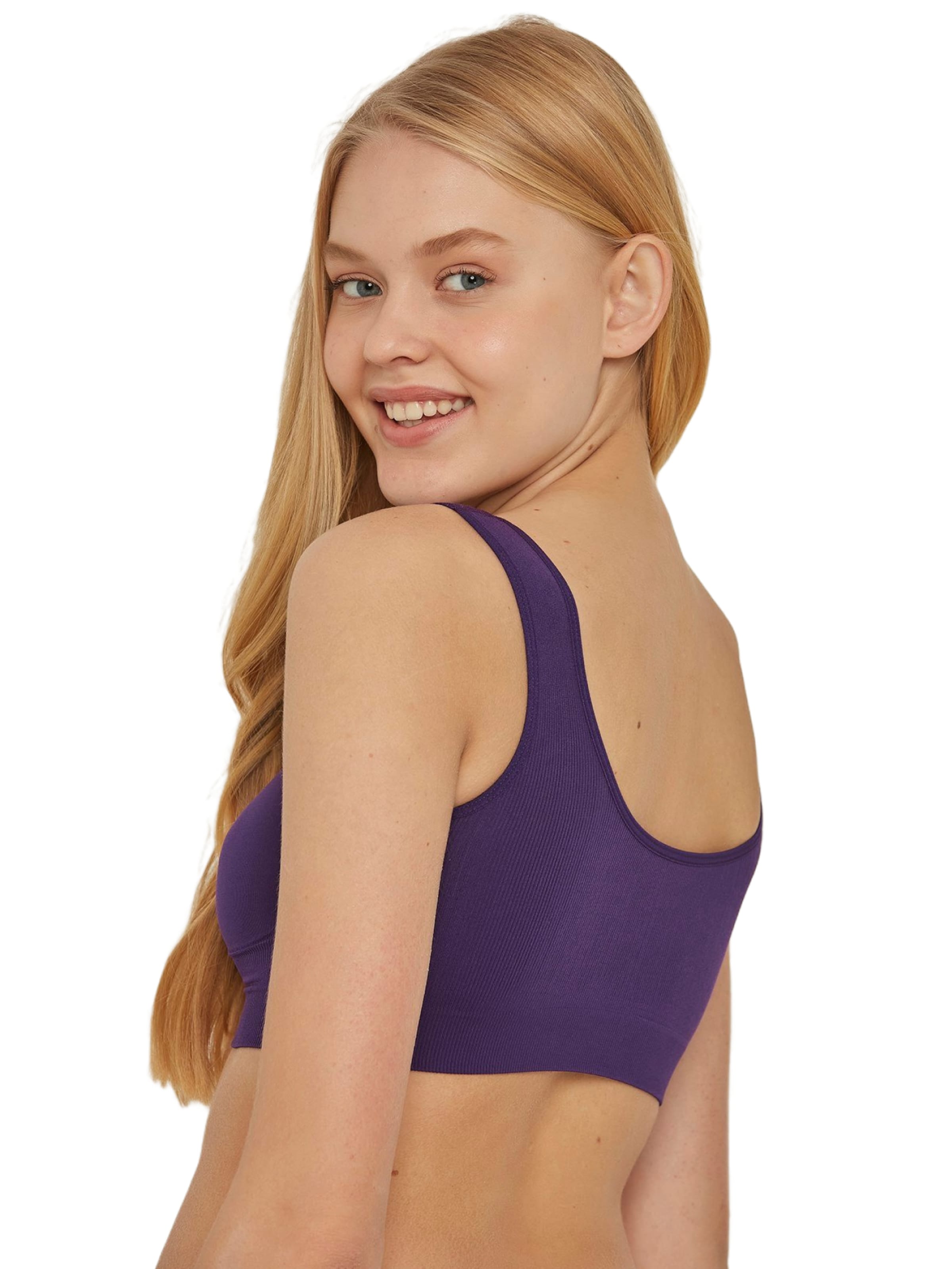 C&City Bralette Bra in Blue