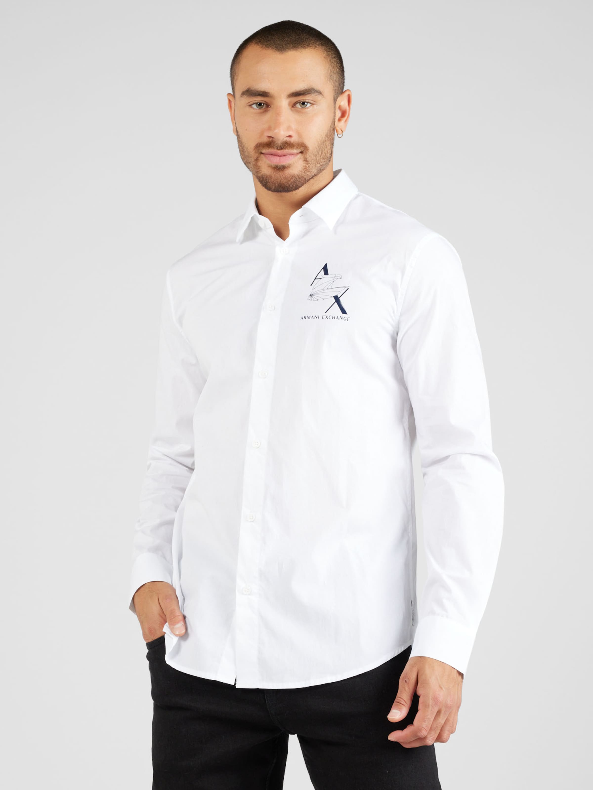 Armani store button up