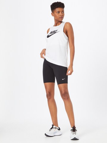 Nike Sportswear Skinny Shorts 'Essential' in Schwarz