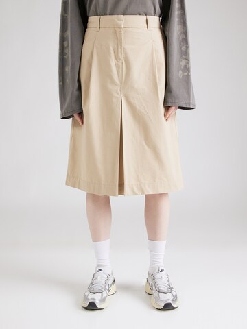 WEEKDAY Rock in Beige: Vorderseite