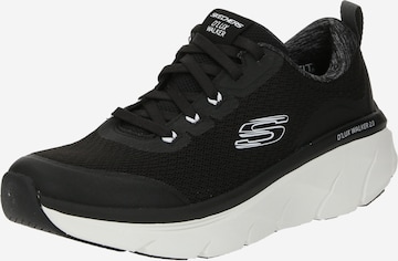 SKECHERS Sneakers laag 'D'LUX WALKER 2.0' in Zwart: voorkant