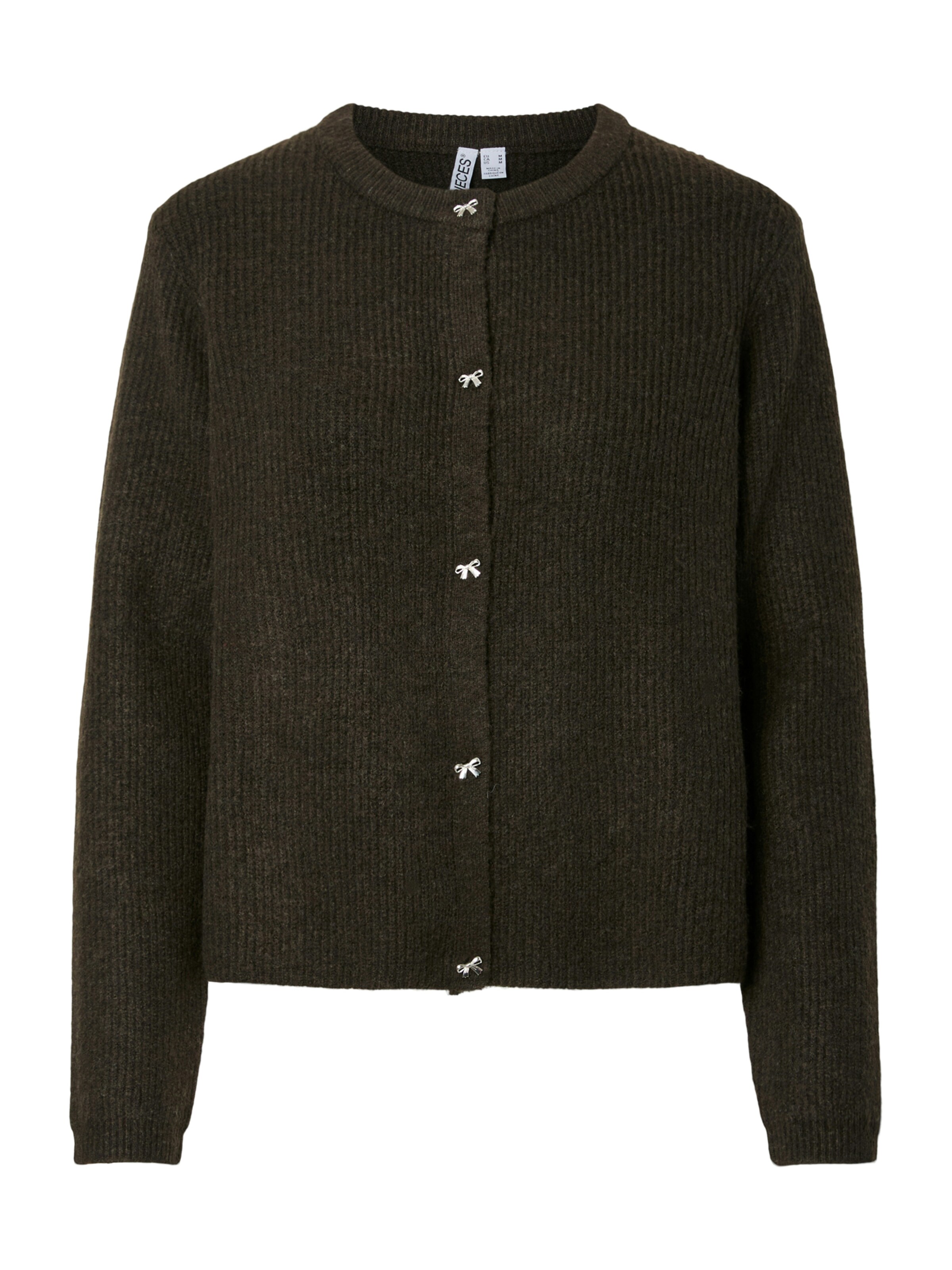 Cardigan 'SILLY' PIECES en marron : devant