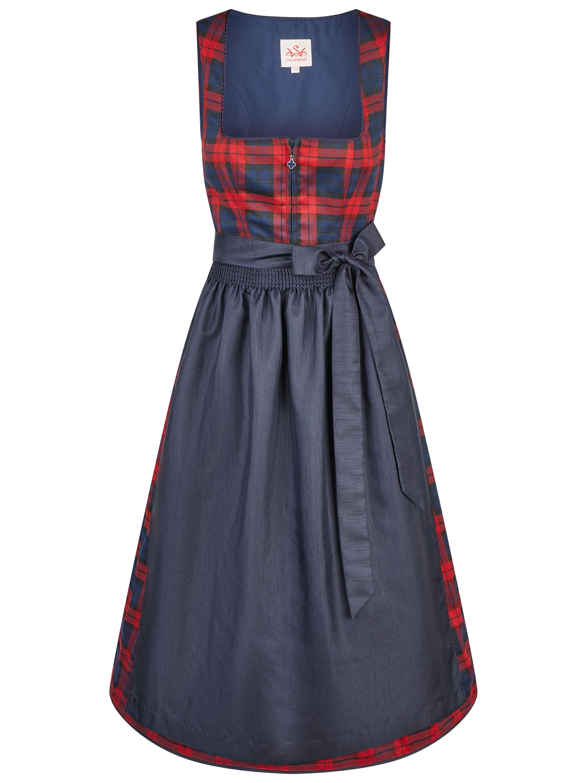 SPIETH & WENSKY Dirndl 'Korsika' in 32 in Blue / Dark red, Item view
