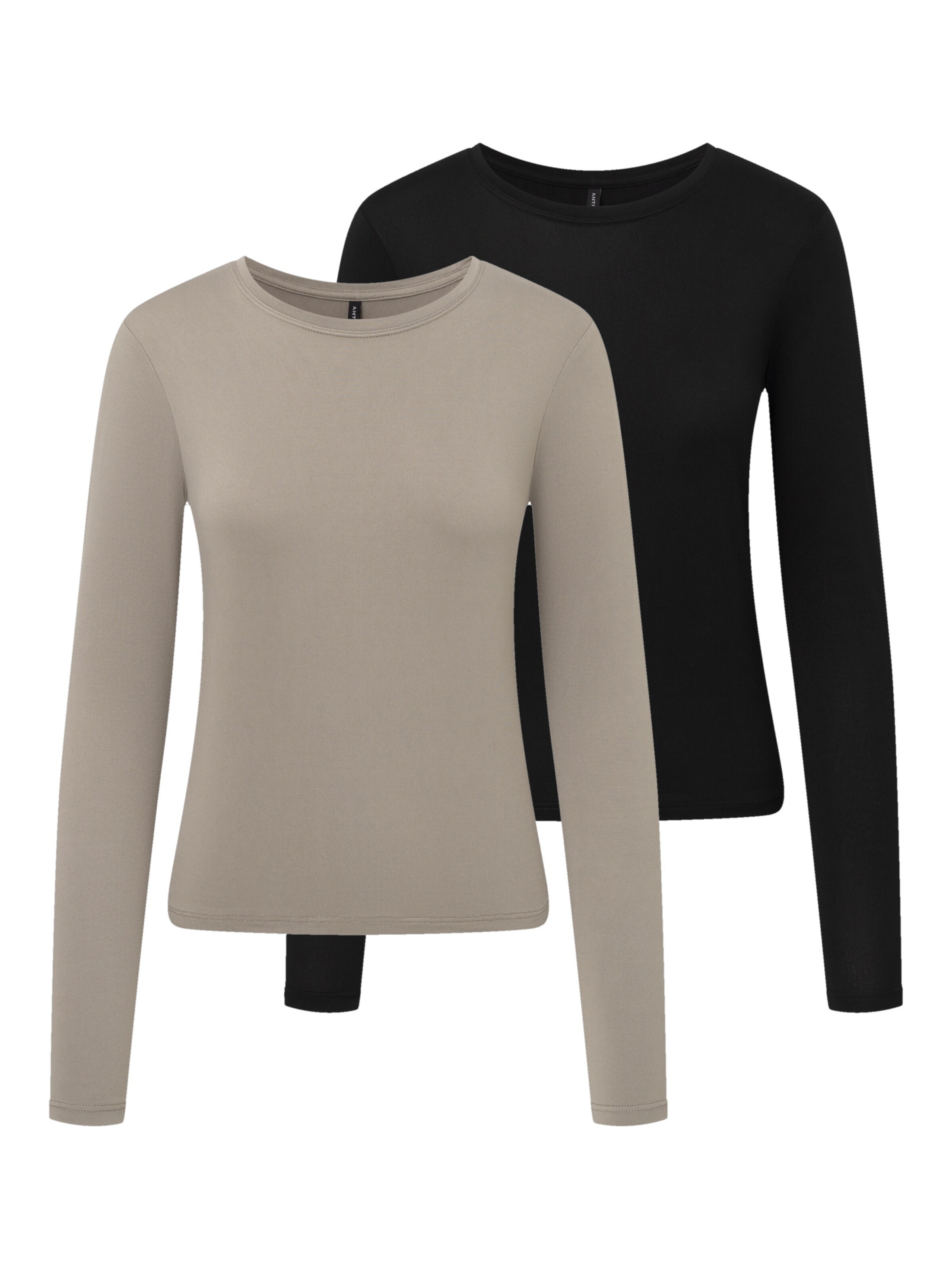 Antargo Shirt 'Ines'‌‌‌‌‌‌‌ in Grau: Vorderseite