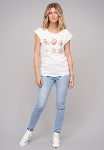 Cloud5ive Shirt 'Ladies Seashell' in Wit