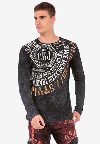 CIPO & BAXX Shirt in Black