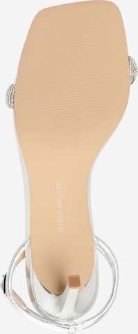 STEVE MADDEN Strap Sandals 'ENTICE' in Silver