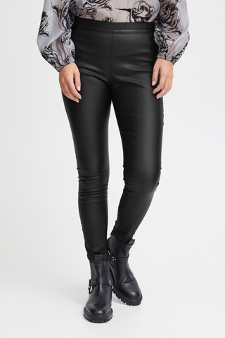 PULZ Jeans Slim fit Leggings 'Tokyo' in Black: front