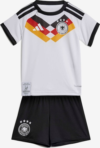 ADIDAS PERFORMANCE Urheilupuku 'DFB H BABY' värissä valkoinen: etupuoli