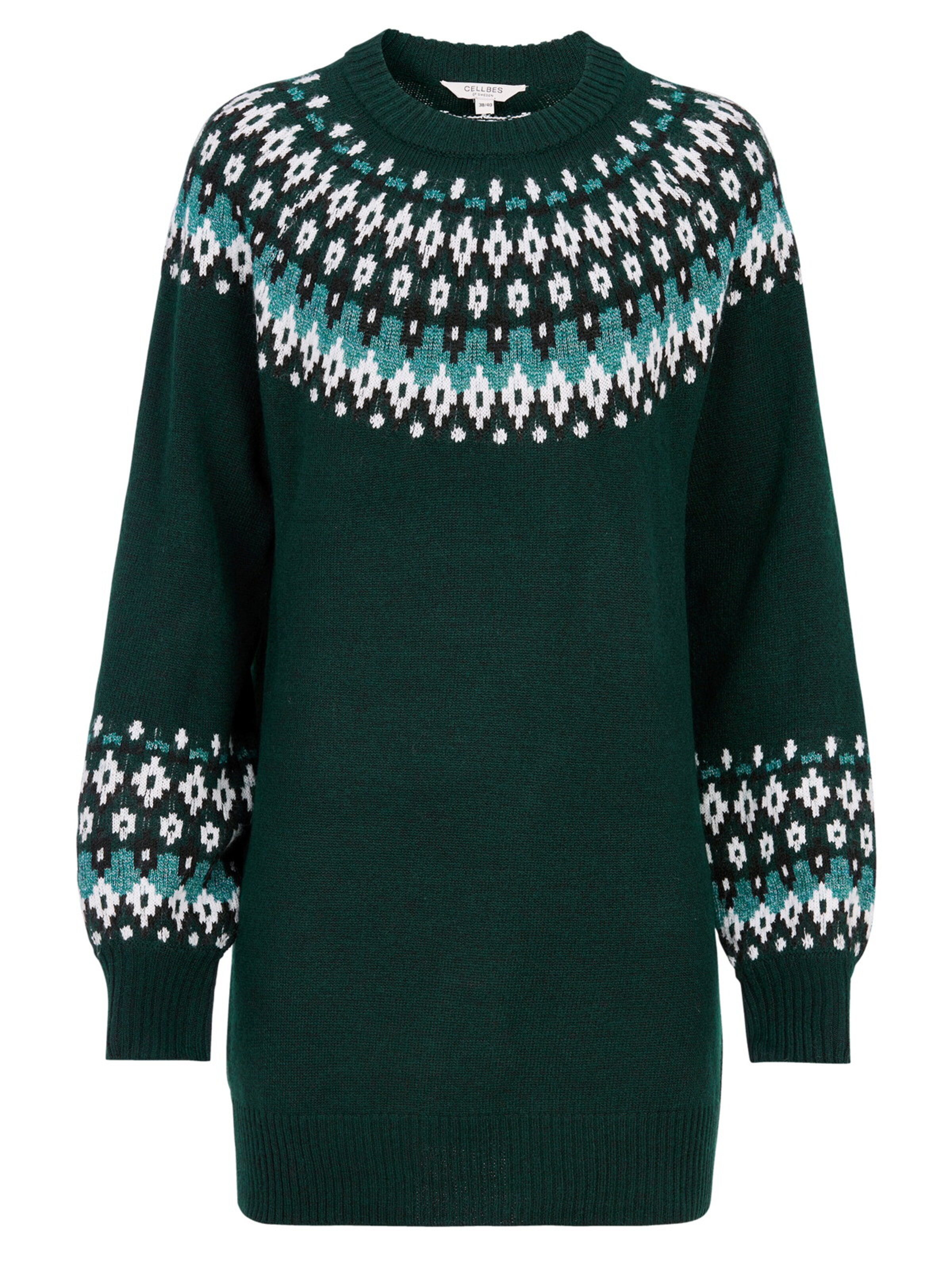 Cellbes of Sweden Pullover in Grün: Vorderseite