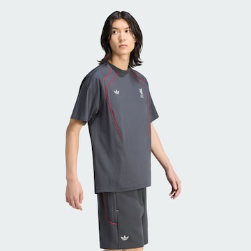 T-Shirt fonctionnel 'LFC' ADIDAS ORIGINALS en gris : devant