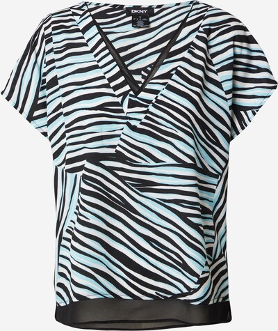 DKNY Tričko - světlemodrá / černá / bílá, Produkt