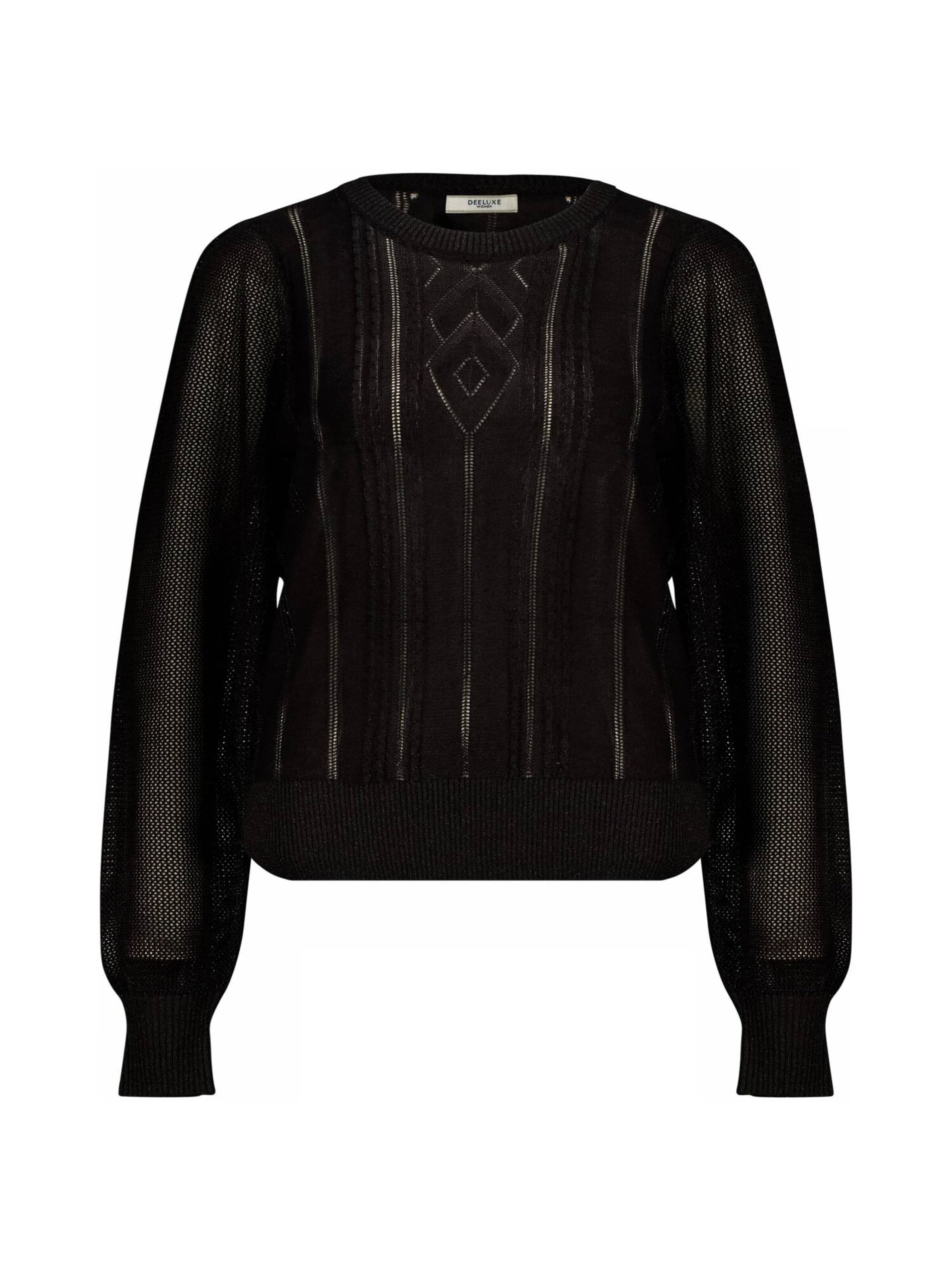 Pull-over Deeluxe en noir : devant