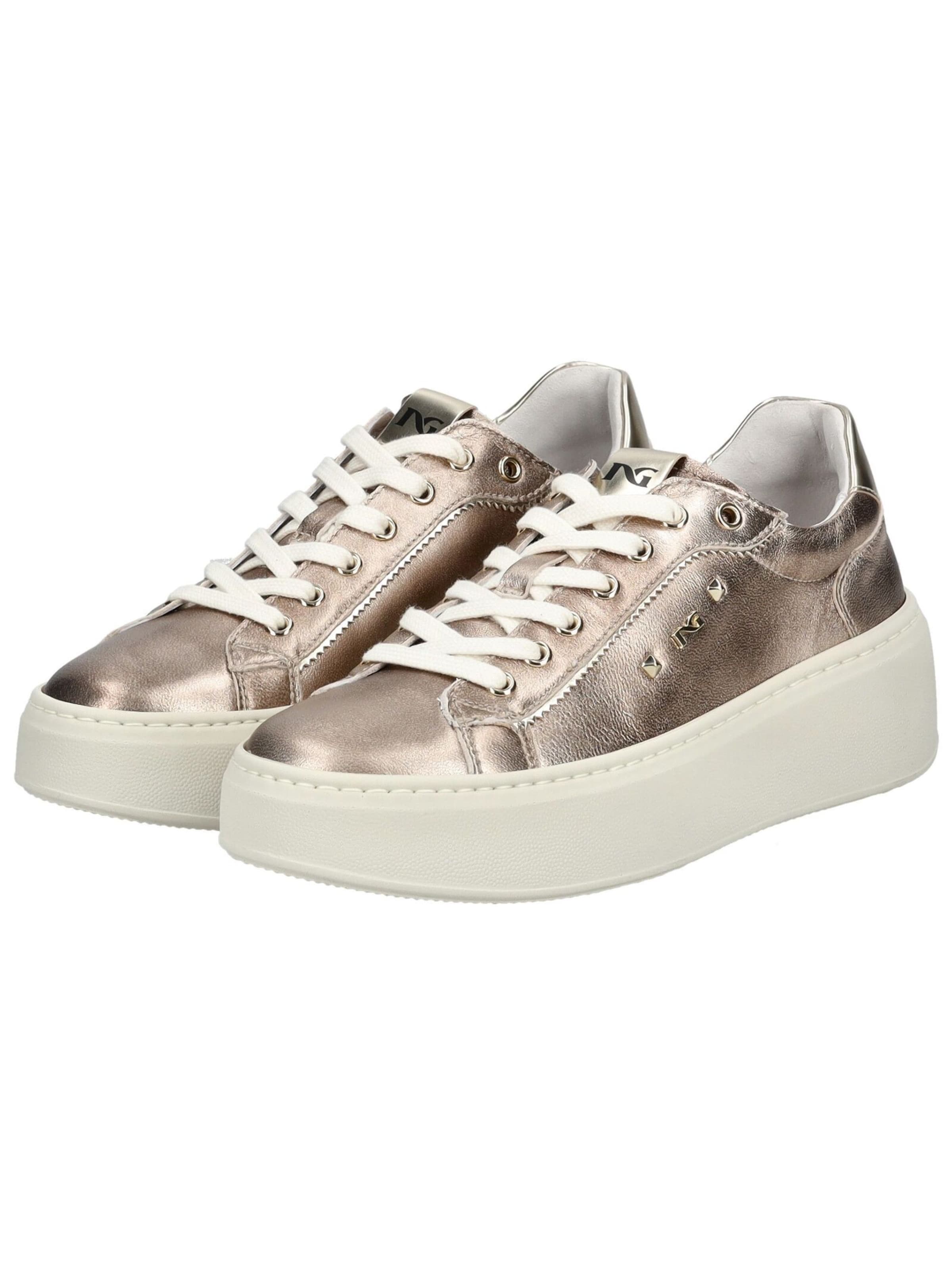 Baskets basses Nero Giardini en bronze