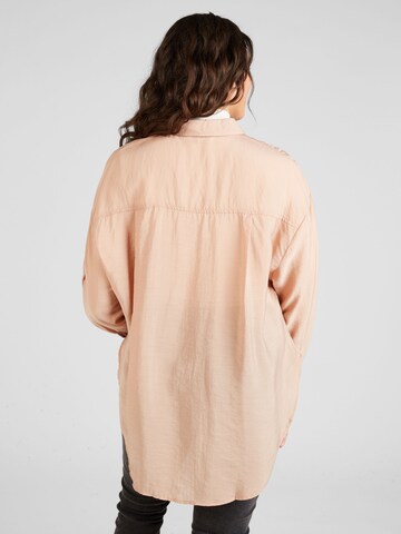 Z-One Blouse 'Ch44iara' in Beige