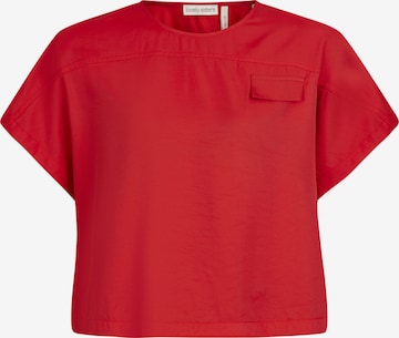 Lovely Sisters Blouse 'Marcy' in Red: front