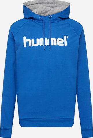 mėlyna Hummel Sportinio tipo megztinis: priekis