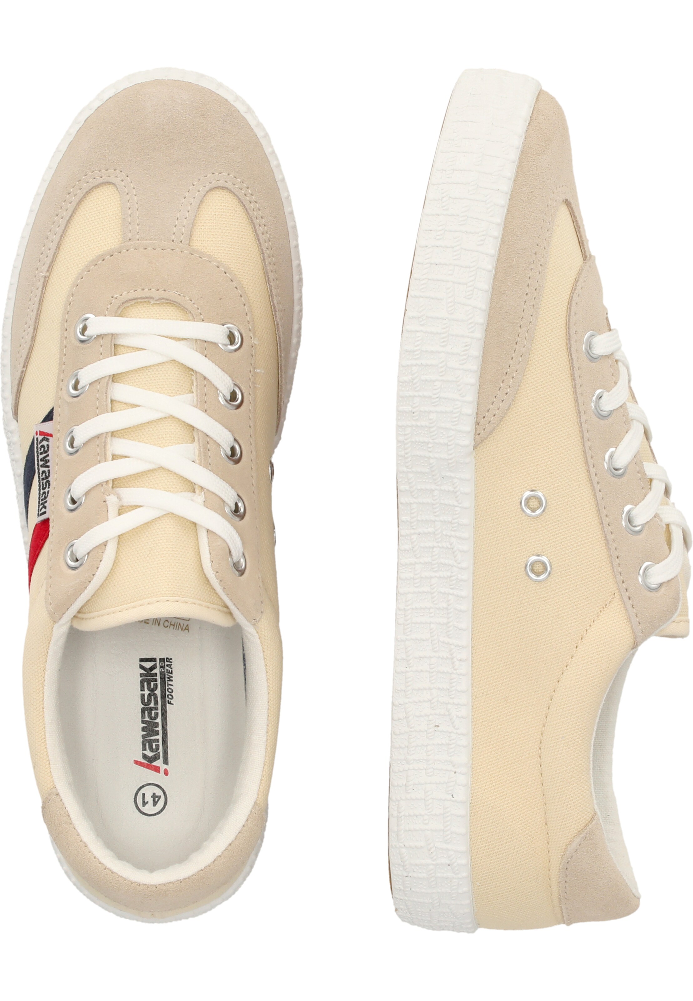 KAWASAKI Platform trainers 'Fuzion 2.0' in Brown