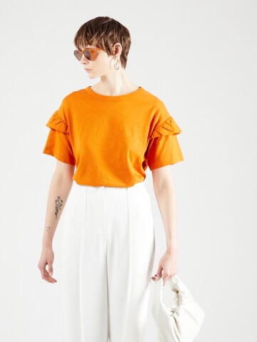 SELECTED FEMME T-Shirt 'RYLIE' in Orange: predná strana