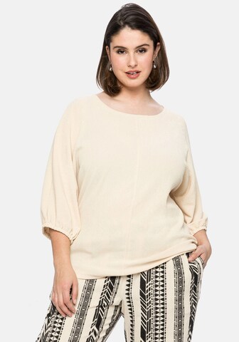 SHEEGO Shirt in Beige: voorkant