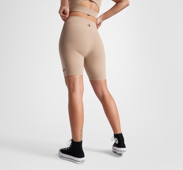 CONVERSE Skinny Leggings 'Wordmark' in Beige