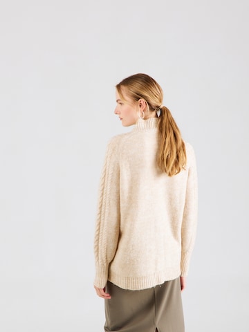 ABOUT YOU Sweter 'Dana' w kolorze beżowy