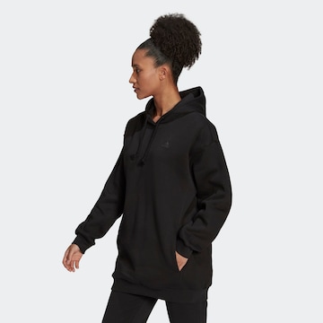 ADIDAS SPORTSWEAR Sports sweatshirt 'All Szn Fleece Long' in Black