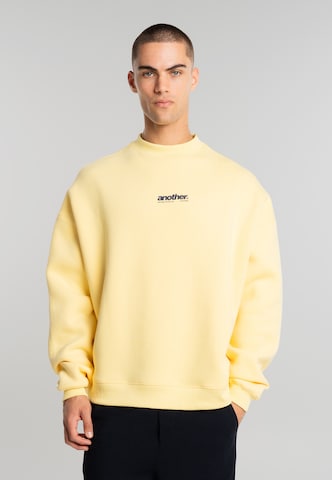 Felpa di Another Cotton Lab in giallo: frontale