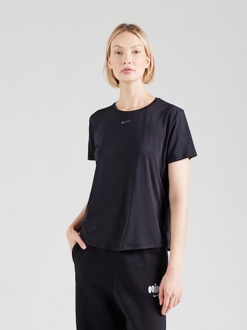 NIKE Performance Shirt 'One Classic' in Black: front