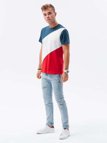 T-Shirt 'S1627' Ombre en mélange de couleurs