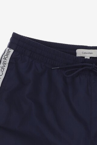 Calvin Klein Shorts 33 in Blau
