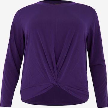 YOEK Shirt in Purple: front