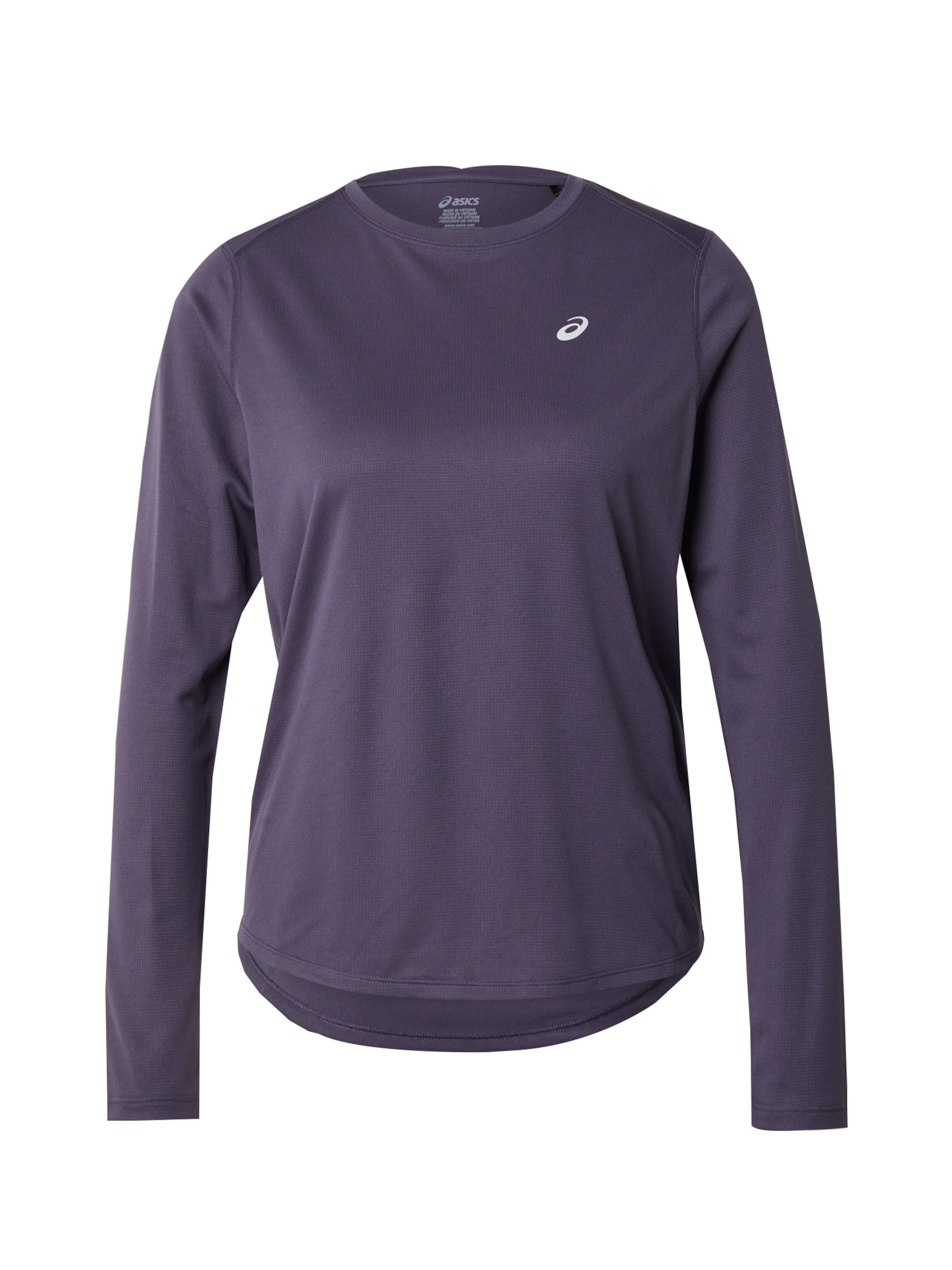 ASICS Λειτουργικό μπλουζάκι 'CORE' σε λιλά: μπροστά