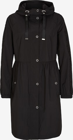 COMMA Between-Seasons Parka in Black: front