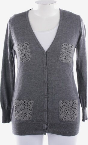 SEM PER LEI. Sweater & Cardigan in S in Grey: front
